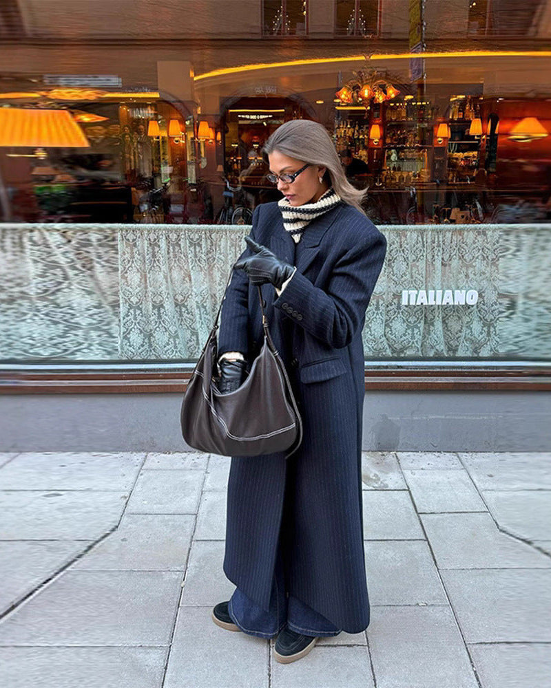 Manteau Vendôme à Rayures Tennis