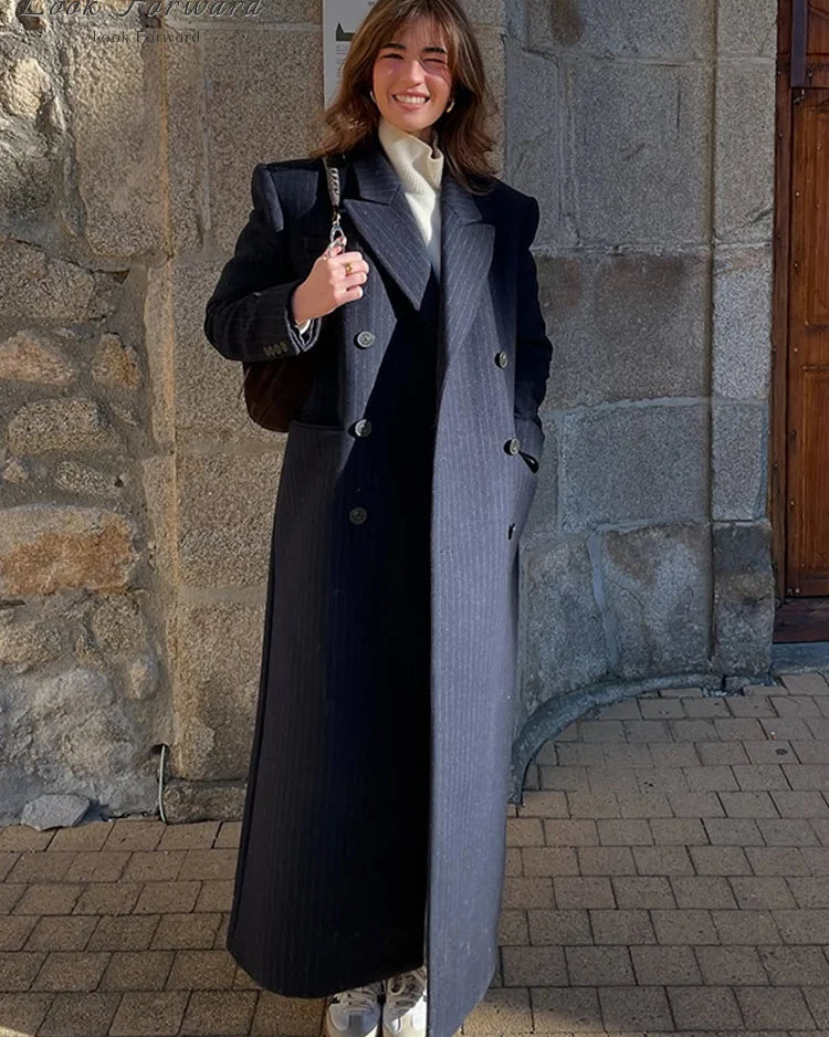 Manteau Vendôme à Rayures Tennis